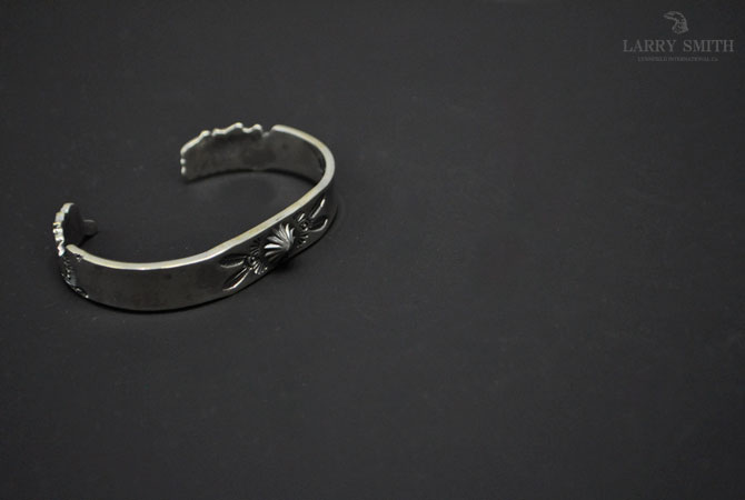 LARRY SMITH BR-0178 Bangle W Indian Face