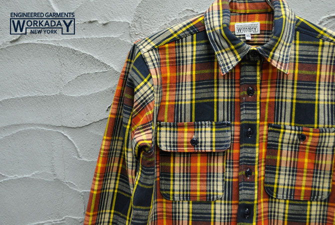 ENGINEERED GARMENTS 【Workaday】Utility Shirt(Indian Plaid)