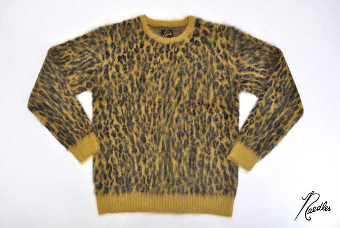 Needles Mohair Sweater(Leopard)