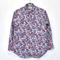 ENGINEERED GARMENTS Short Collar Shirt (Floral Lawn)